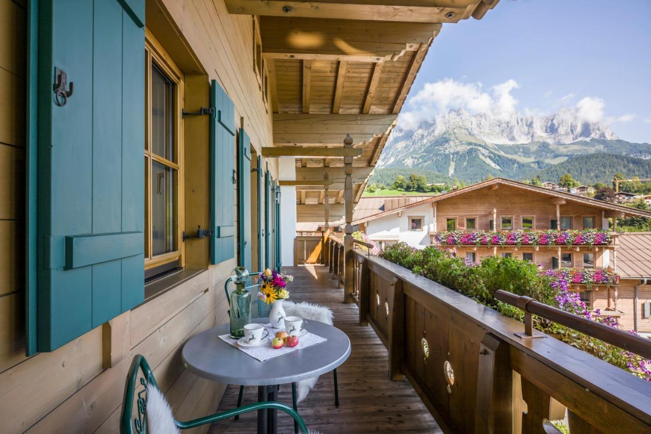 Appartements Schedererhaus Going am Wilden Kaiser Eksteriør bilde